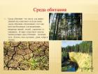 Презентация на тема: Почвата като местообитание